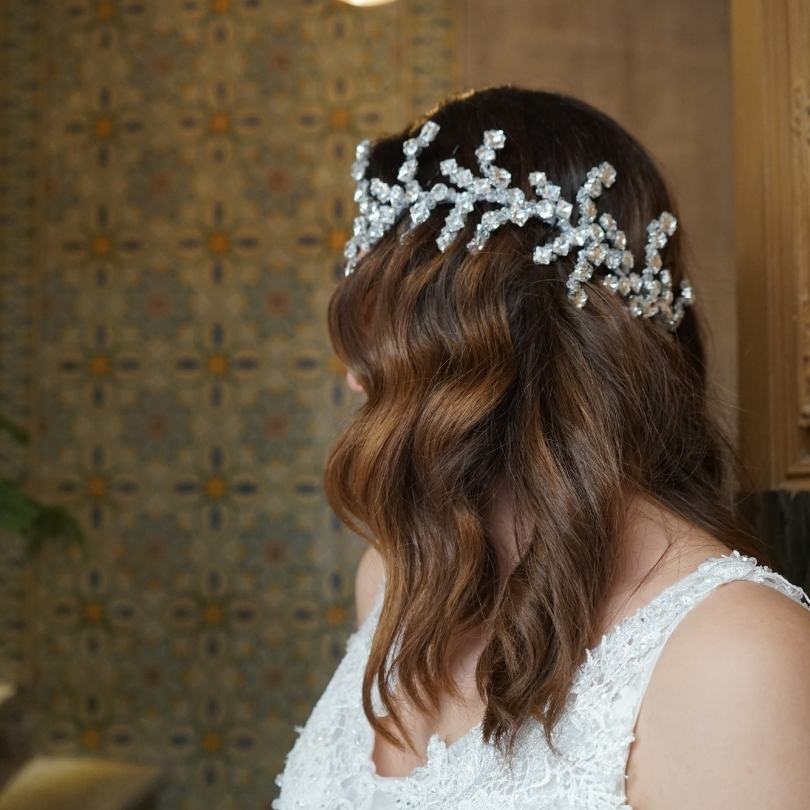 Broche de cheveux de mariée en cristal, Accessoires pour cheveux de vigne de haute qualité, casque de mariée pour votre mariage, accessoires de cheveux de vigne pour mariée, bandeau cristal, strass