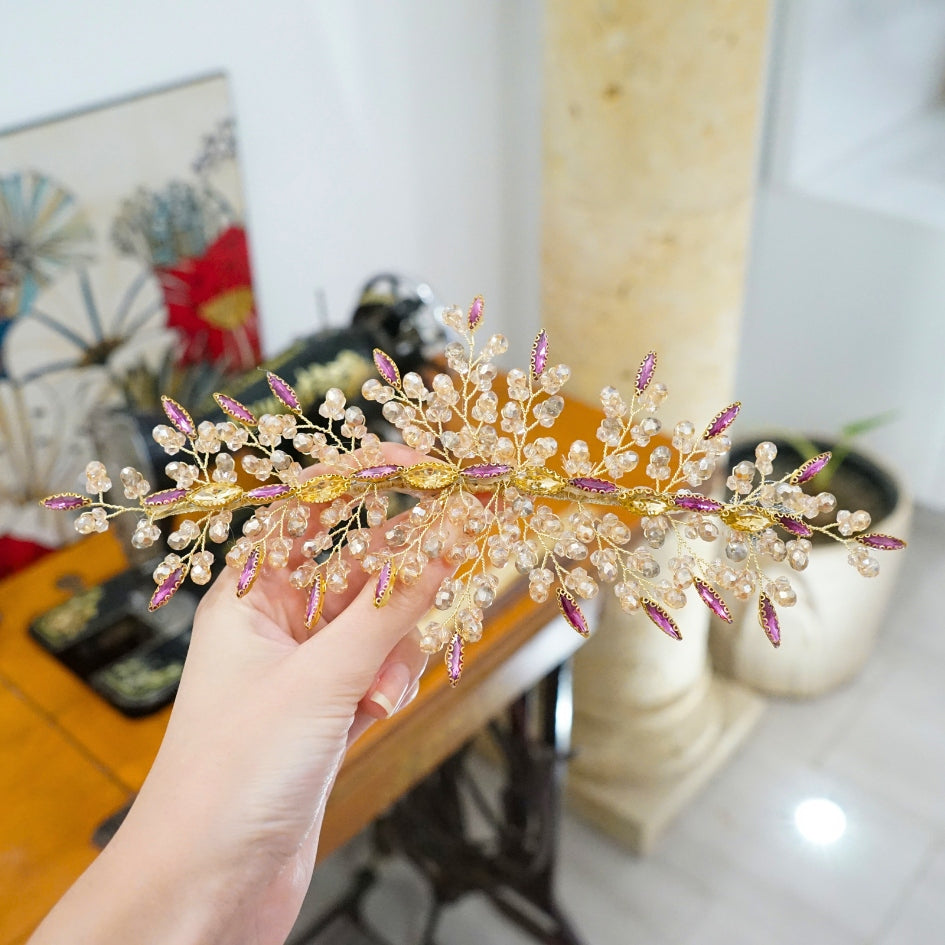 Broche de cheveux de mariage