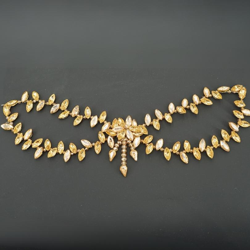 Broche de mariage de couleur or, accessoire de cheveux de mariage, Bijoux de cheveux de mariée perle