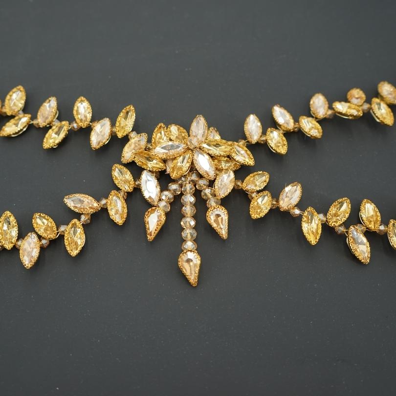 Broche de mariage de couleur or, accessoire de cheveux de mariage, Bijoux de cheveux de mariée perle