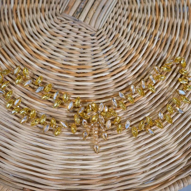 Broche de mariage de couleur or, accessoire de cheveux de mariage, Bijoux de cheveux de mariée perle