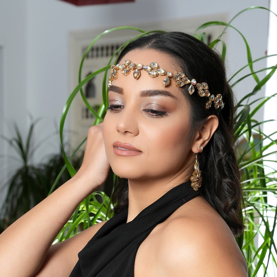 Broche de mariage dorée Aura Dorée