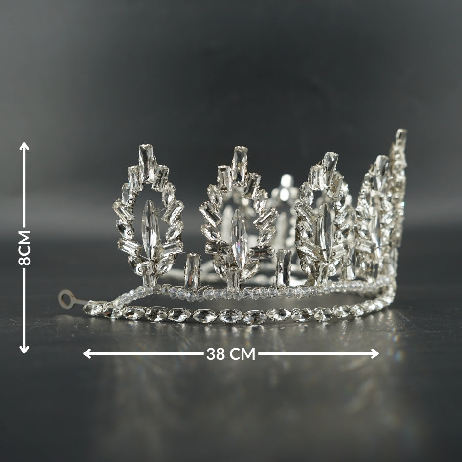 Couronne Bohème Blanche de Mariage