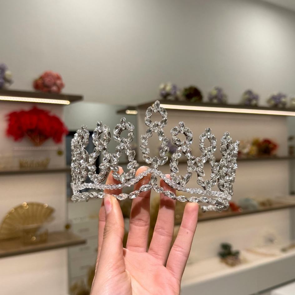 Couronne de Mariée Cristal Raffinée