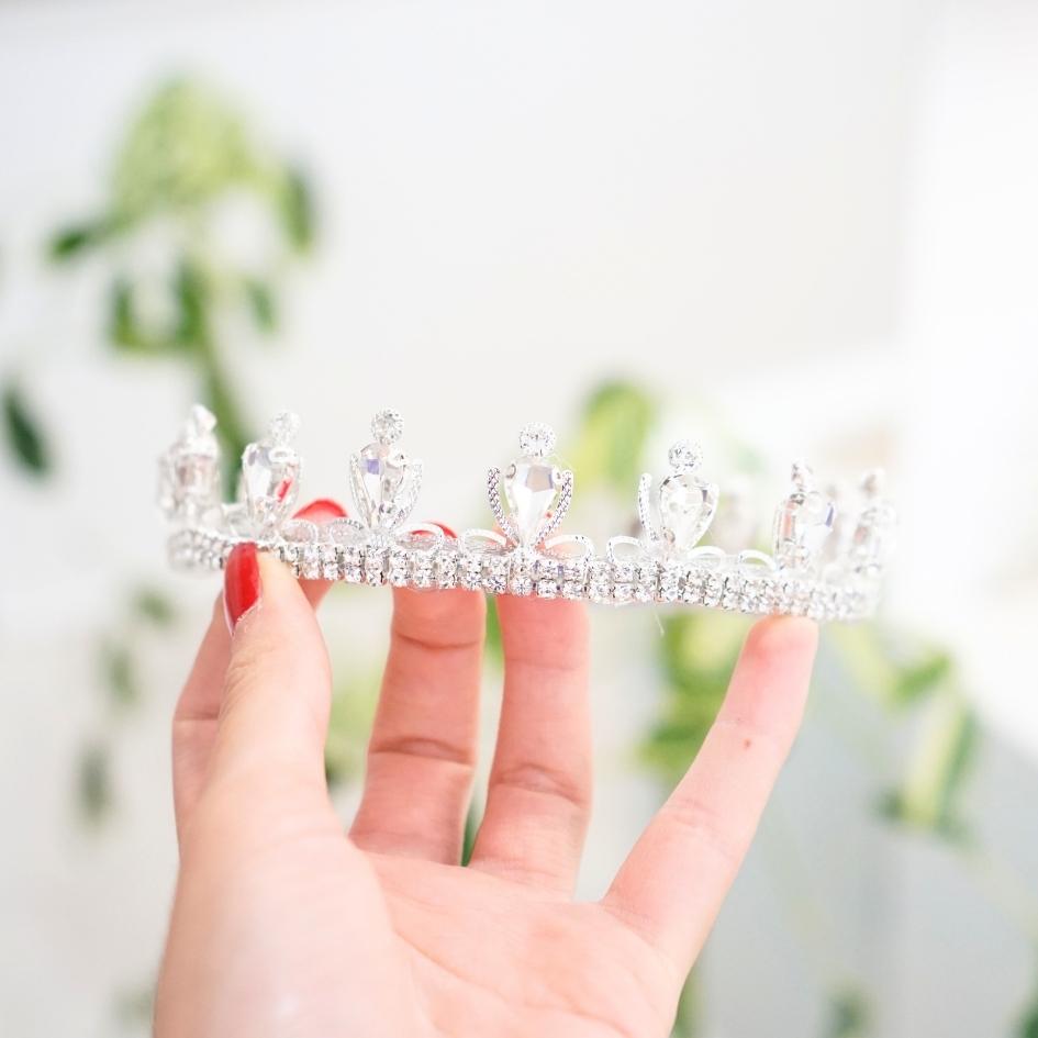 Couronne modelé petit de mariage couleur blanc