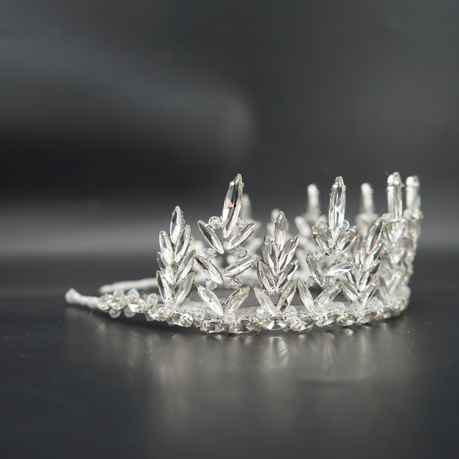 Couronne Blanche Royale pour mariage