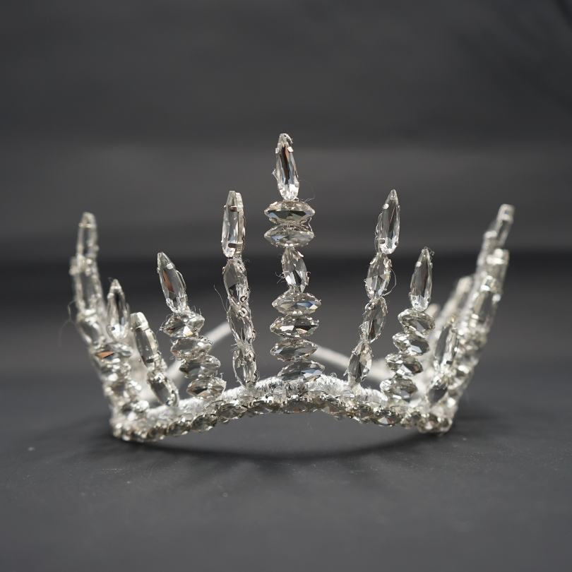 Diadème de mariée vintage, accessoire de cheveux de mariée, couronne de mariée royale, couronne de mariage en strass, diadème de mariage antique, casque de mariée
