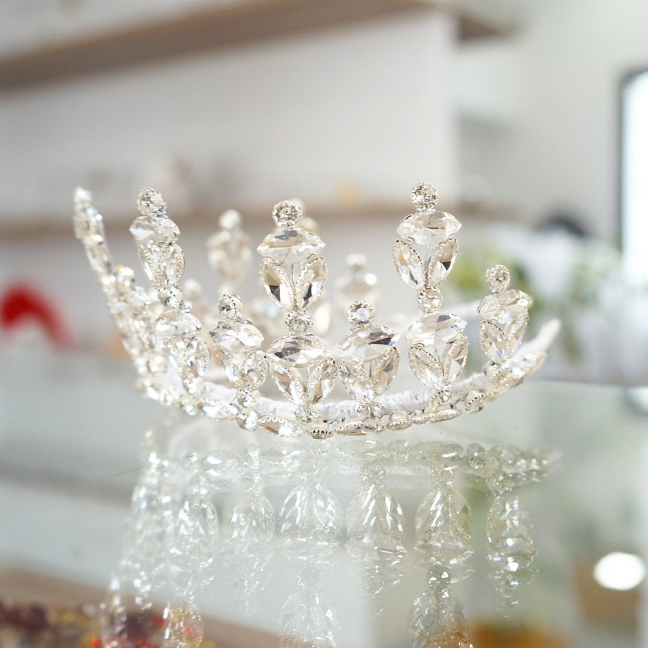 Couronne blanc pour mariage