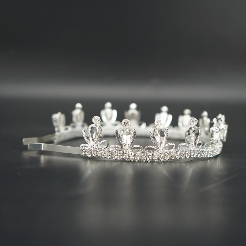Couronne modelé petit de mariage couleur blanc