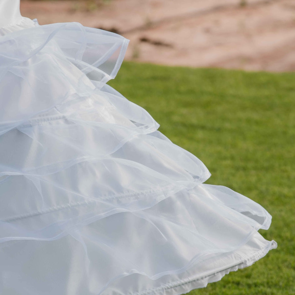 Jupon de mariée volumineux - Effet princesse pour robe élégante