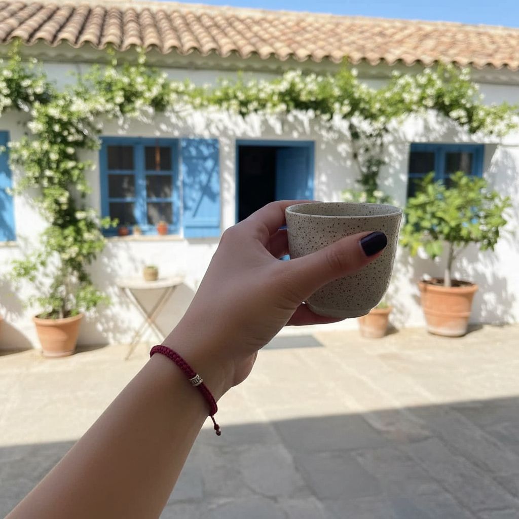 Bracelet rose fait main en macramé pour un style unique