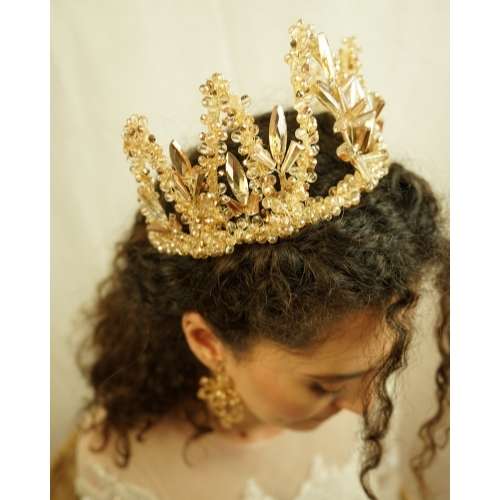 Couronne mariée, modèle Triangle