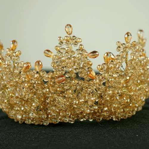 Couronne mariée, modèle florale