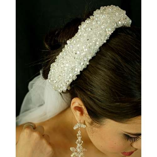 Couronne mariée modèle bandeau mariée