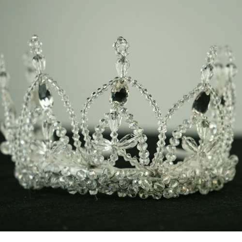 Couronne mariée, modèle swarovski éventail