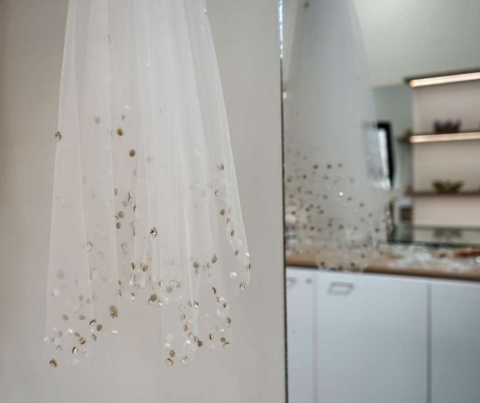 Voile de mariée Blanc