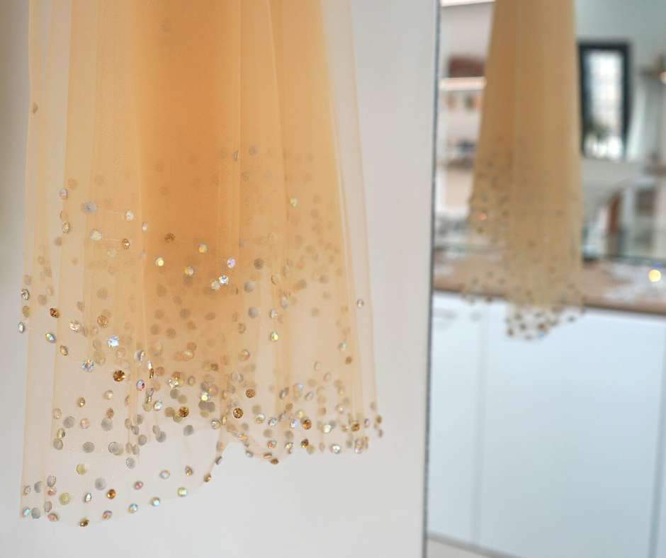 Voile de mariée d'orée