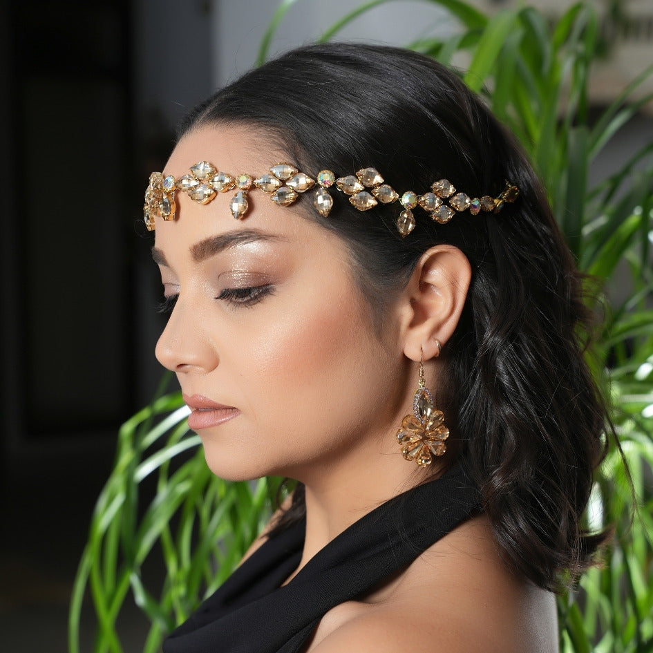 Broche de mariage dorée Aura Dorée