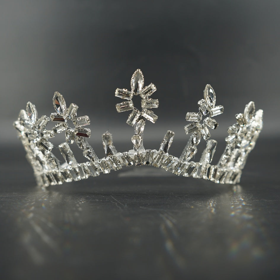 Couronne de Mariée Cristal Élégante