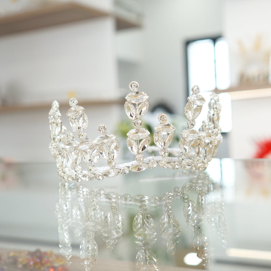 Couronne blanc pour mariage