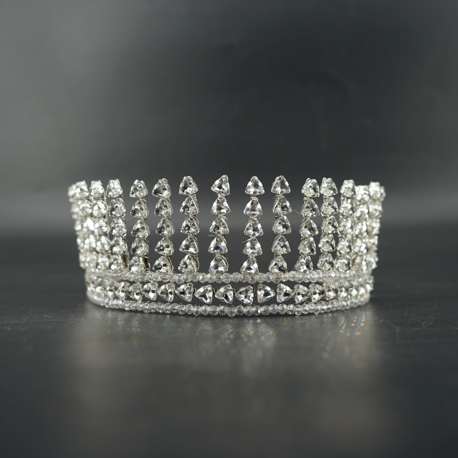 Couronne de mariage style princesse