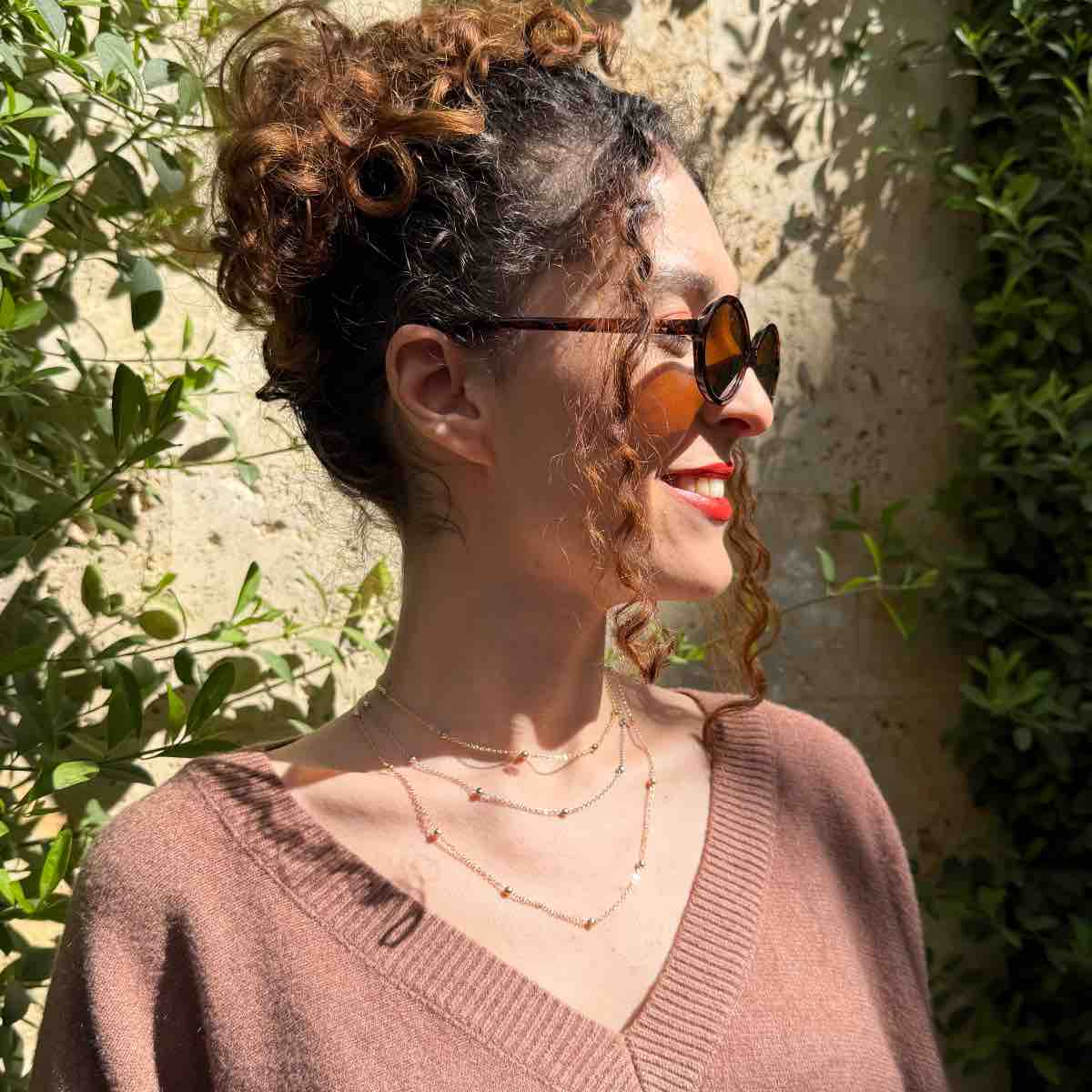 Collier élégant doré argent et rose gold pour briller chaque jour