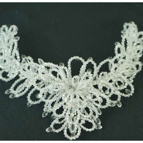 Couronne mariée, modèle floral