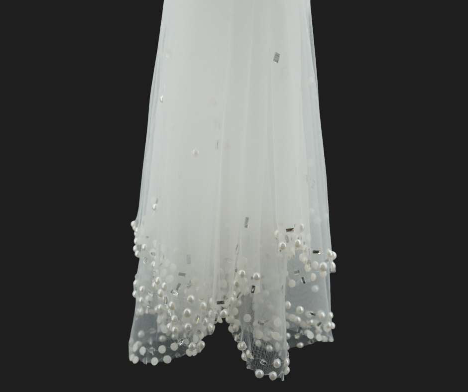 Voile de mariée Blanc