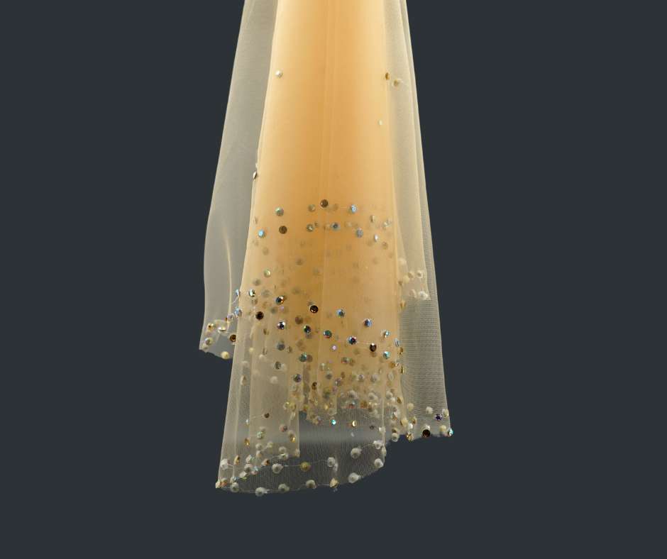 Voile de mariée d'orée
